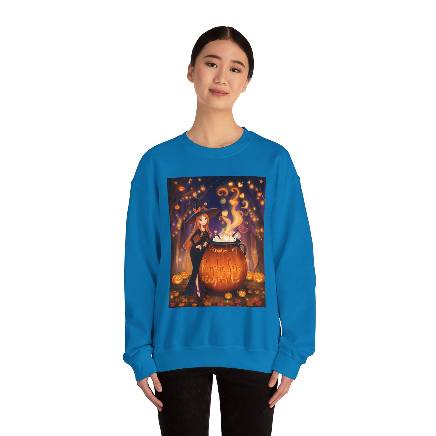 Pumpkin Spice Halloween Sweatshirt - Unisex Heavy Blend™ Crewneck