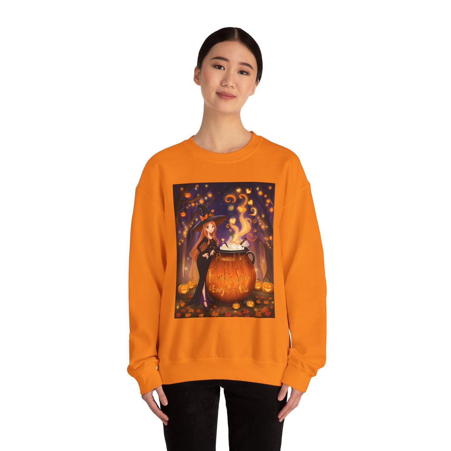 Pumpkin Spice Halloween Sweatshirt - Unisex Heavy Blend™ Crewneck