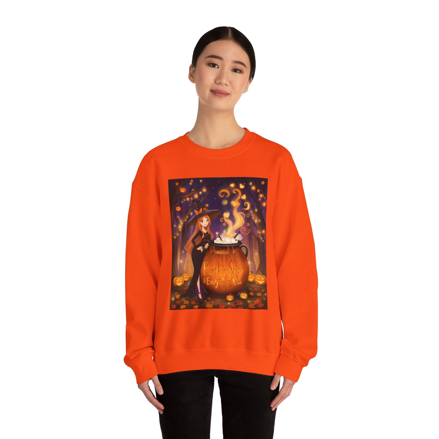 Pumpkin Spice Halloween Sweatshirt - Unisex Heavy Blend™ Crewneck