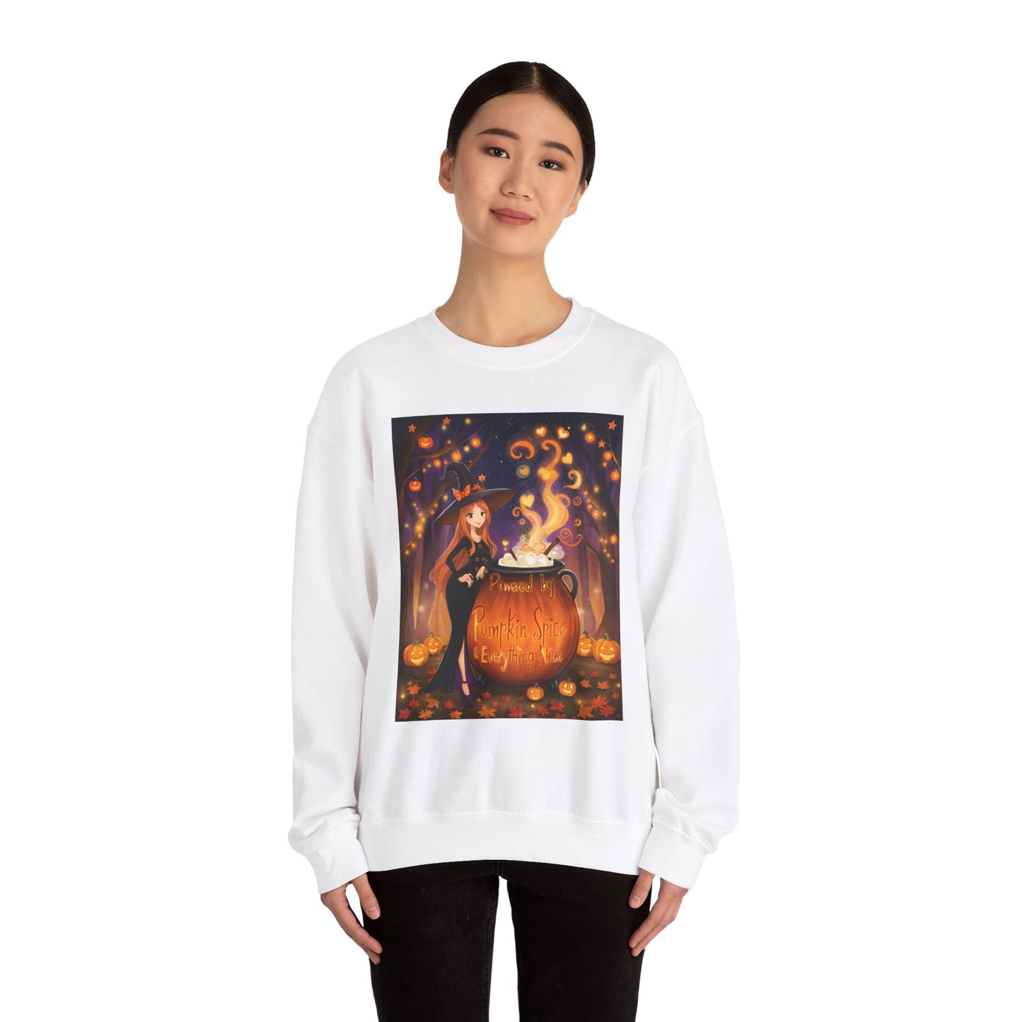 Pumpkin Spice Halloween Sweatshirt - Unisex Heavy Blend™ Crewneck