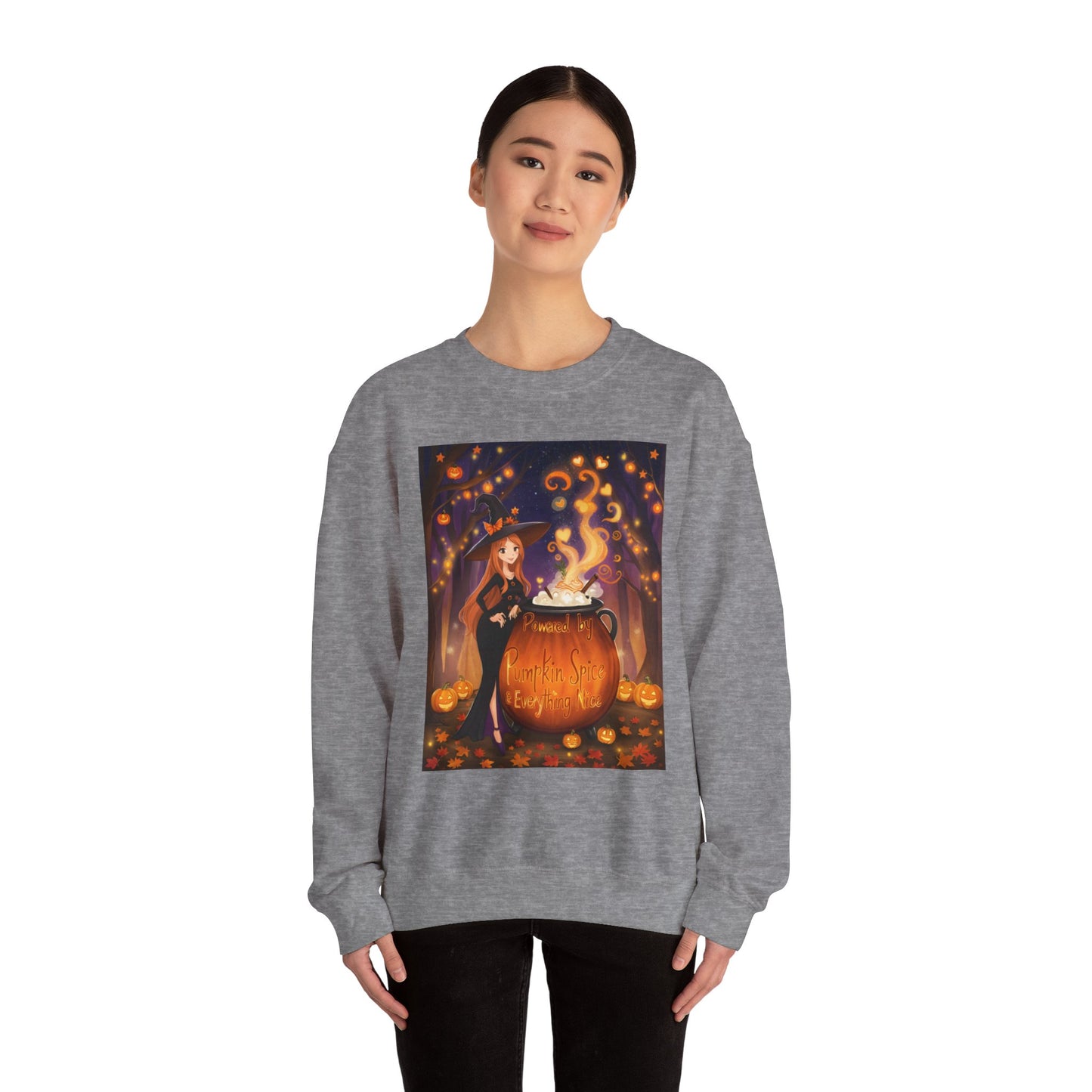 Pumpkin Spice Halloween Sweatshirt - Unisex Heavy Blend™ Crewneck